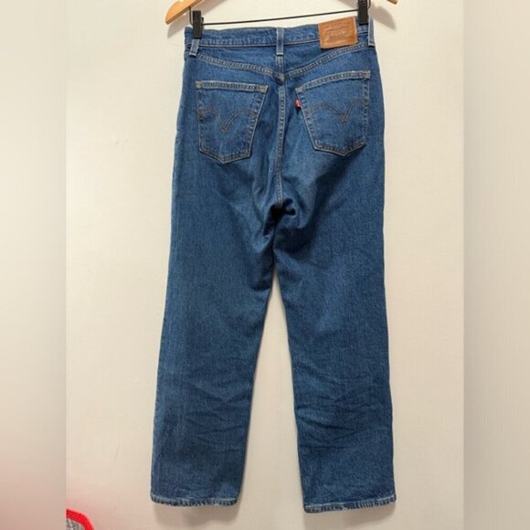 Levi's® Premium RIBCAGE STRAIGHT ANKLE WOMEN'S JEANS size 26 - Picture 10 of 12